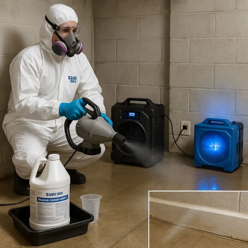 Sanitization and Odor Removal process in Poinciana, FL